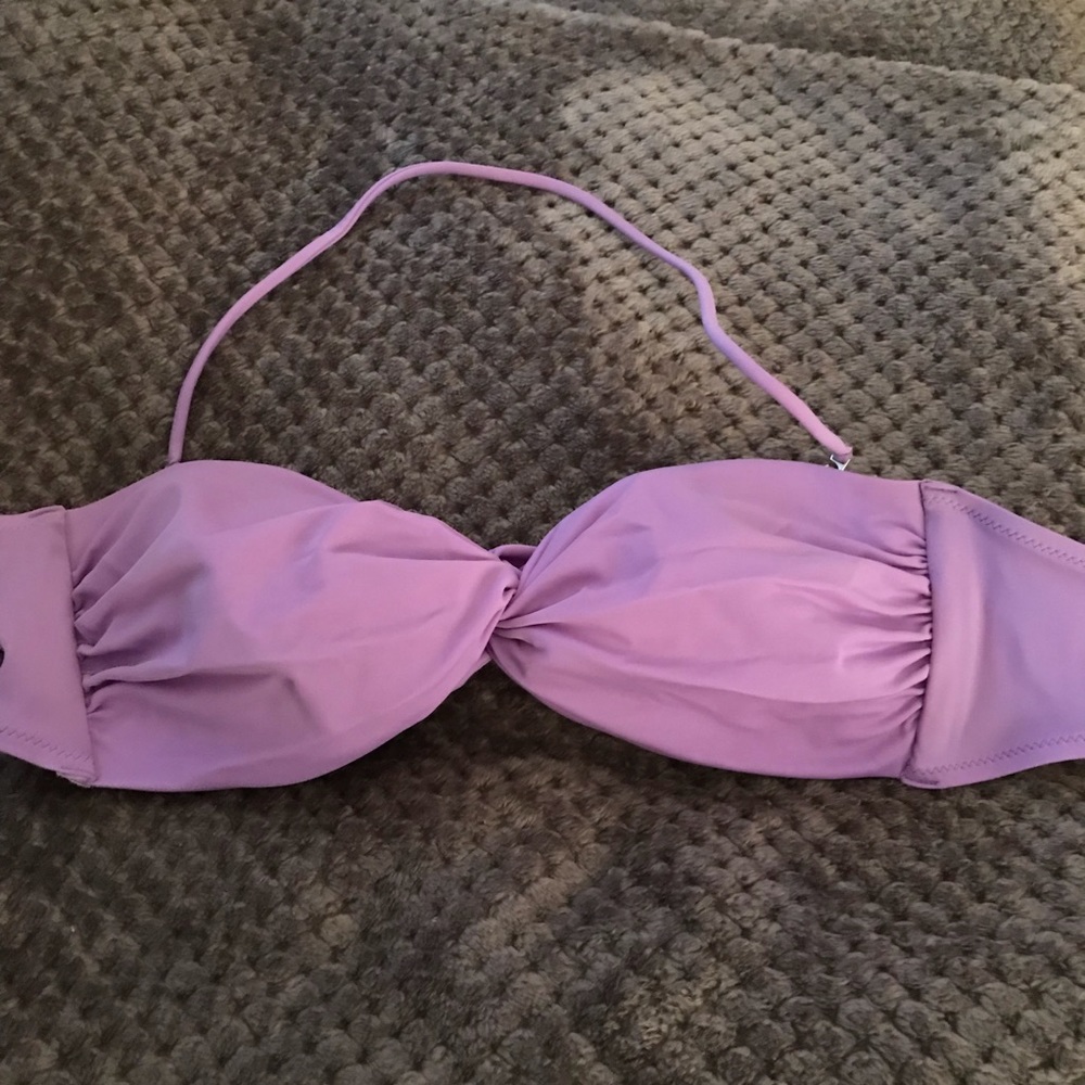 Victoria’s Secret Purple Bandeau Bikini Top 